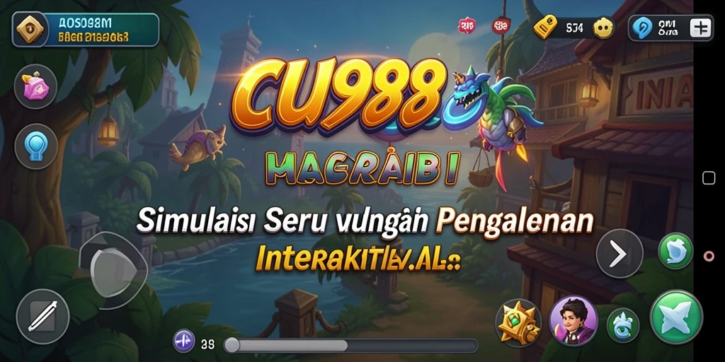 Tampilan gameplay <strong>CU888</strong> yang menunjukkan interaksi karakter dalam simulasi.