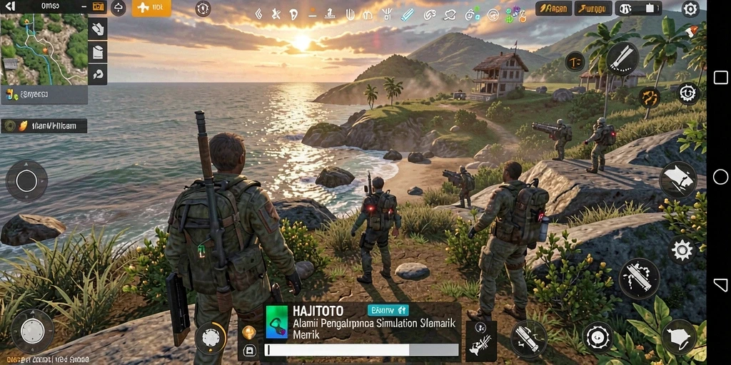 Screenshot utama HAJITOTO menunjukkan aksi gameplay simulation yang seru.