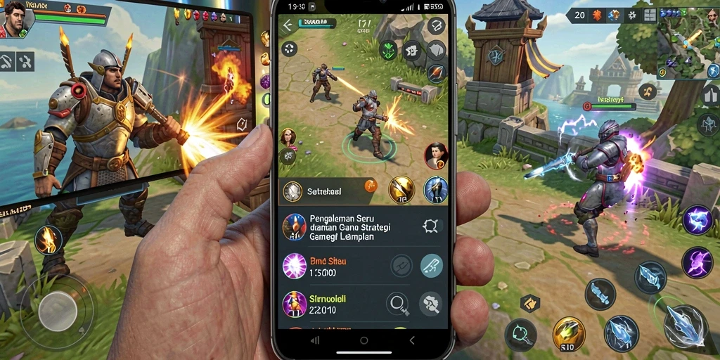 Tampilan gameplay SOBATGAMING yang mendebarkan dan menarik.